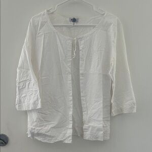 Old Navy Women's Cream Blouse